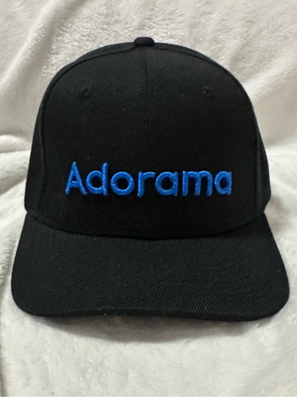 Adorama Camera Tech Blue Embroidered Exclusive Baseball Black Cap Hat 📸